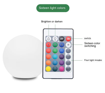 Waterproof Solar Globe Light with Remote Control