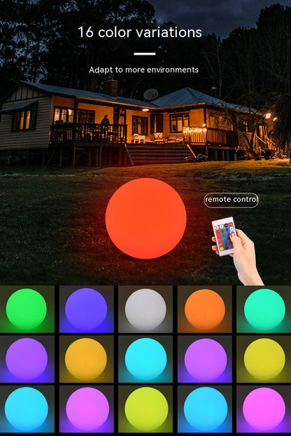 Waterproof Solar Globe Light with Remote Control