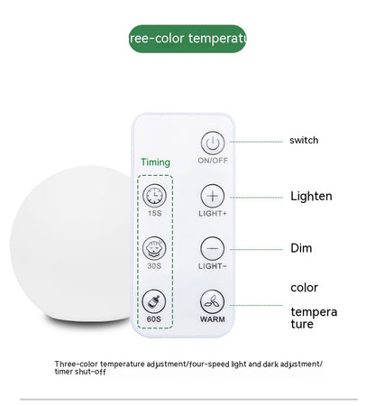 Waterproof Solar Globe Light with Remote Control