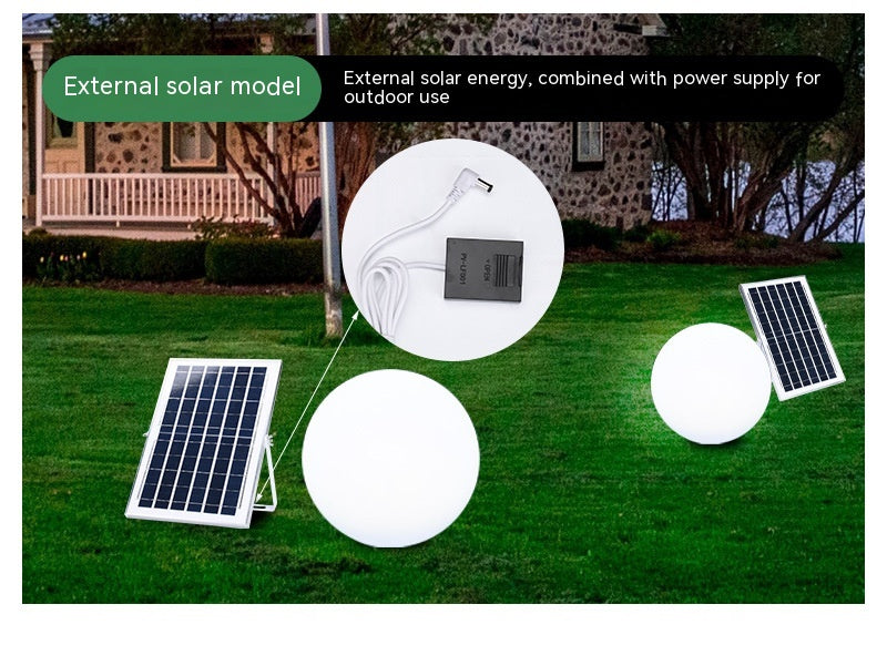 Waterproof Solar Globe Light with Remote Control