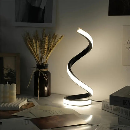 Circle LED Desktop Modern Table Lamp