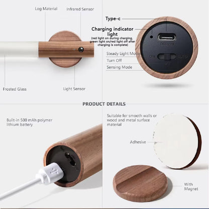 Lumio Spot - Magnetic USB LED Night Light for Home & Kitchen