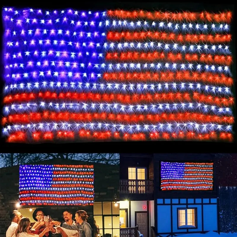 American Flag Lights