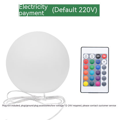 Waterproof Solar Globe Light with Remote Control