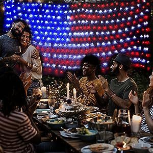 American Flag Lights