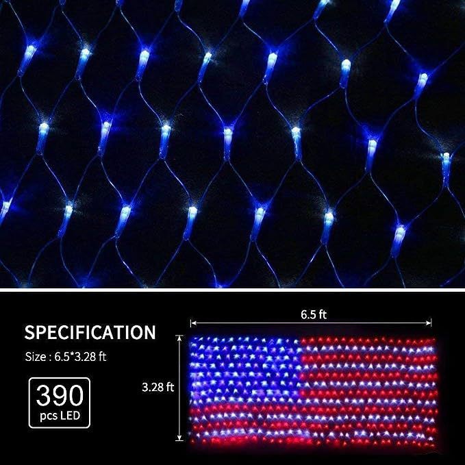 American Flag Lights