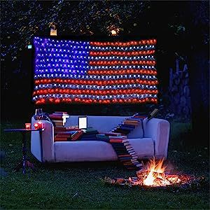 American Flag Lights