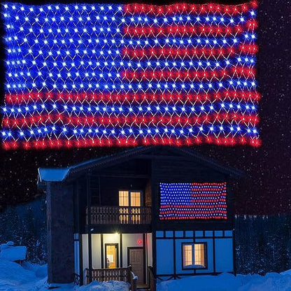American Flag Lights