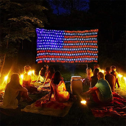 American Flag Lights
