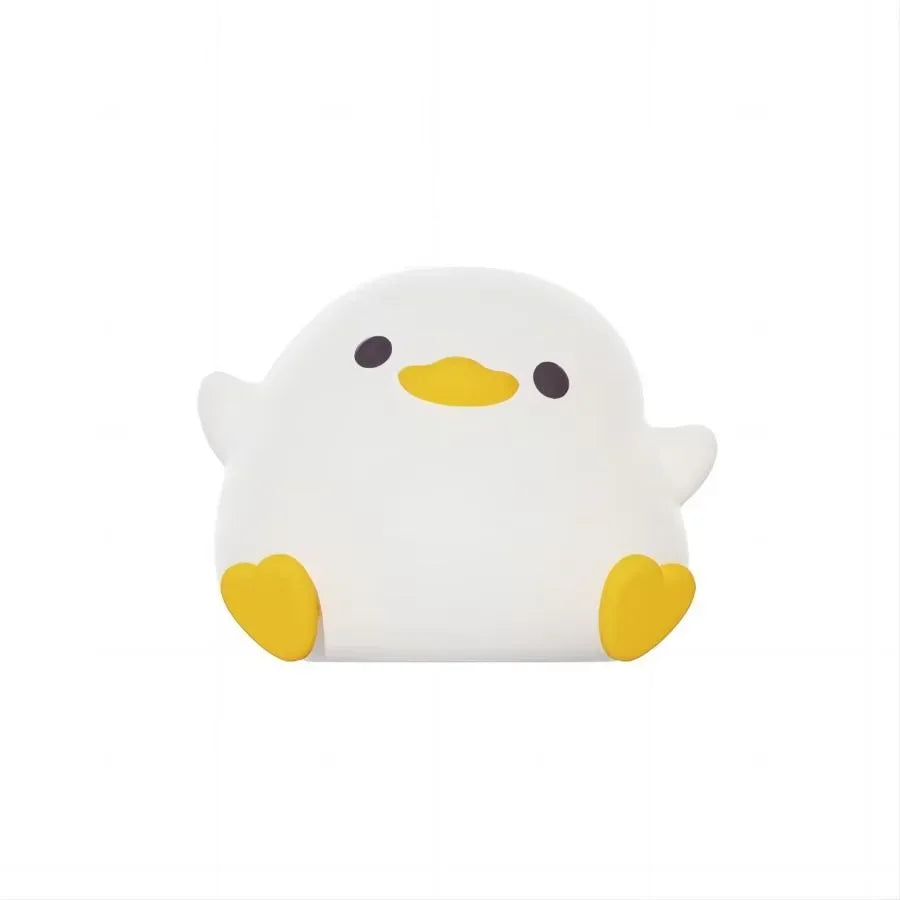 Cute Duck Silicone LED Night Light for Kids