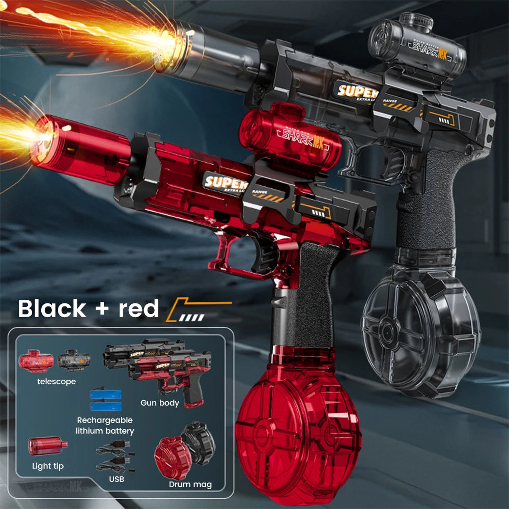 Simulated Flame Electric Water Gun