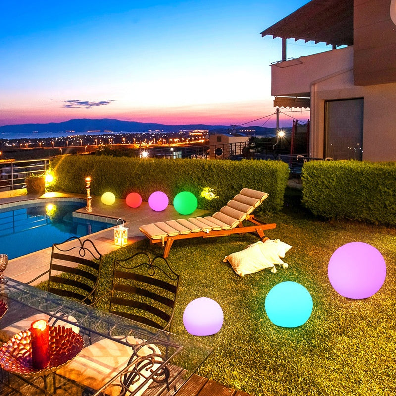 Waterproof Solar Globe Light with Remote Control