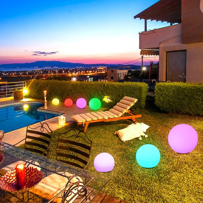 Waterproof Solar Globe Light with Remote Control