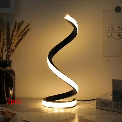 Circle LED Desktop Modern Table Lamp