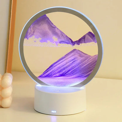 Luminary Tide - 16-Color RGB LED 3D Sand Art Night Light