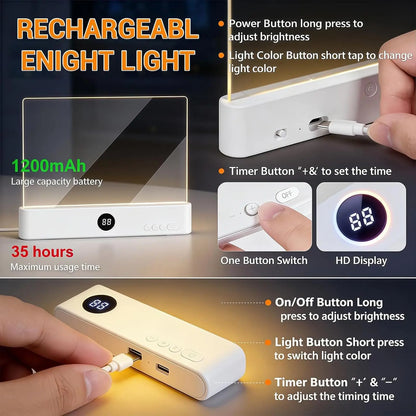 Smart LED Reading Light Book Light