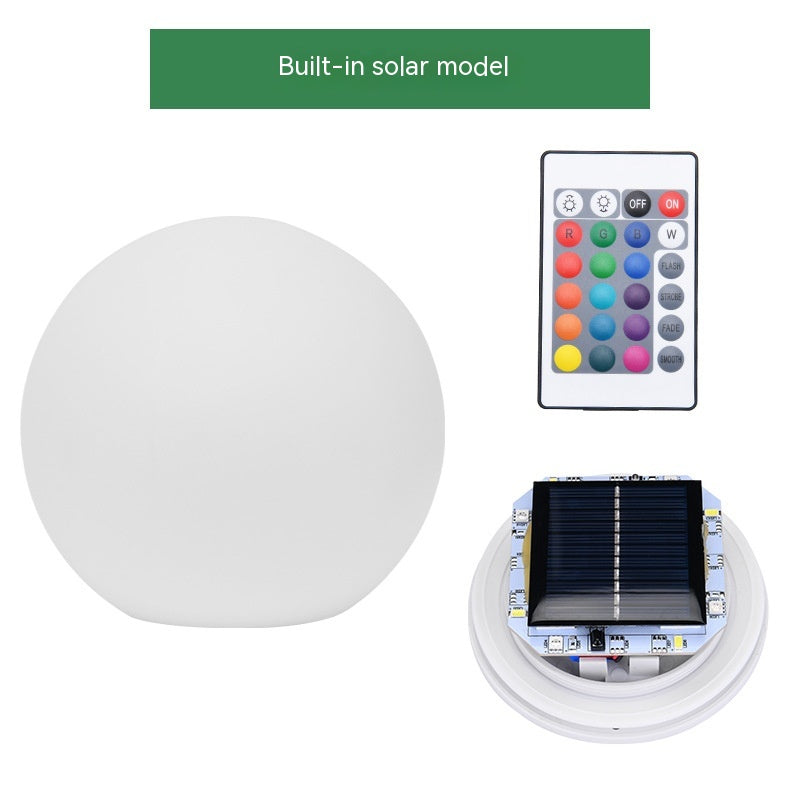 Waterproof Solar Globe Light with Remote Control