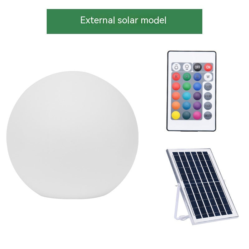Waterproof Solar Globe Light with Remote Control
