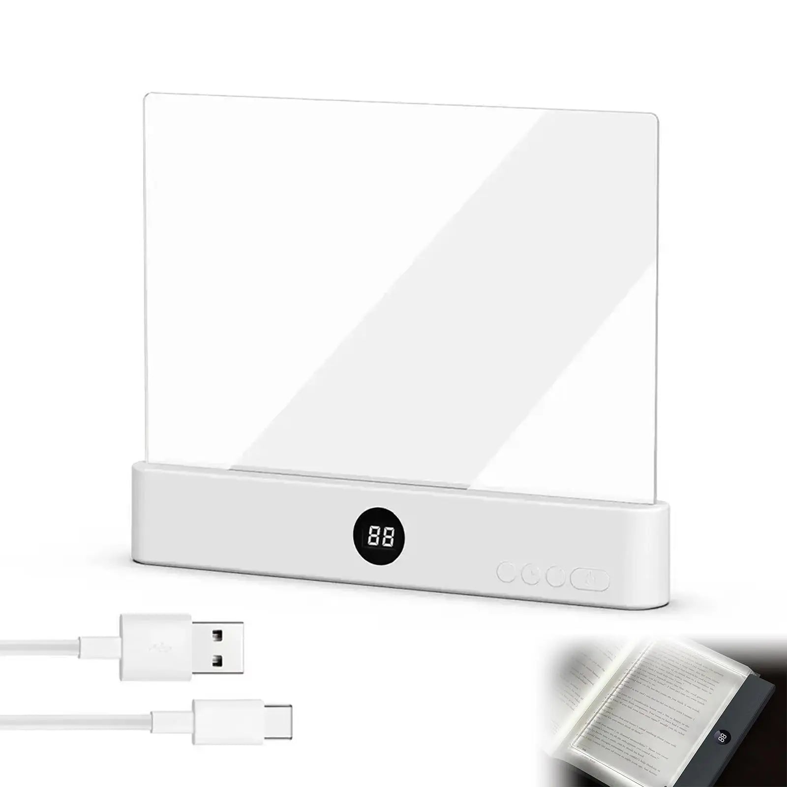 Smart LED Reading Light Book Light